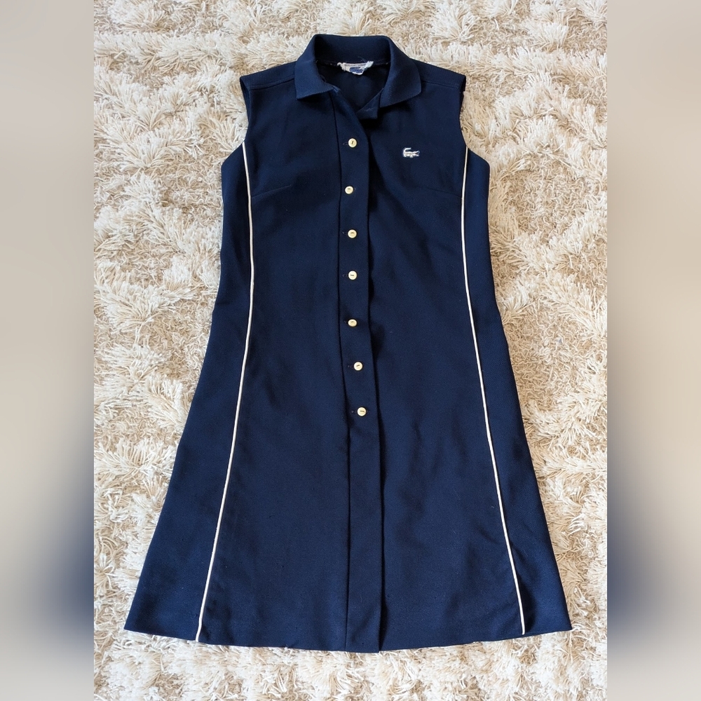 Vintage Chemise Lacoste Sleeveless Tennis Dress - Med